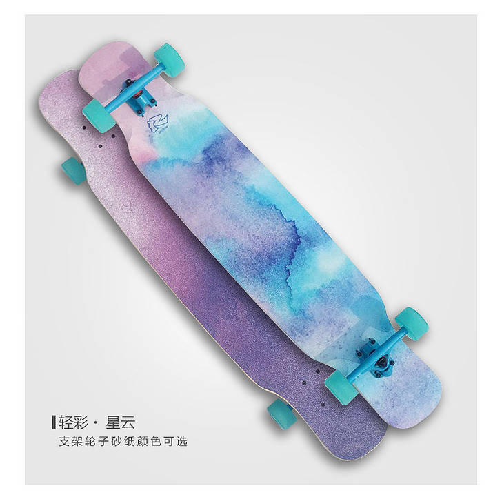 rainbow燃烧冰长板魔术师木雪舞板滑板...