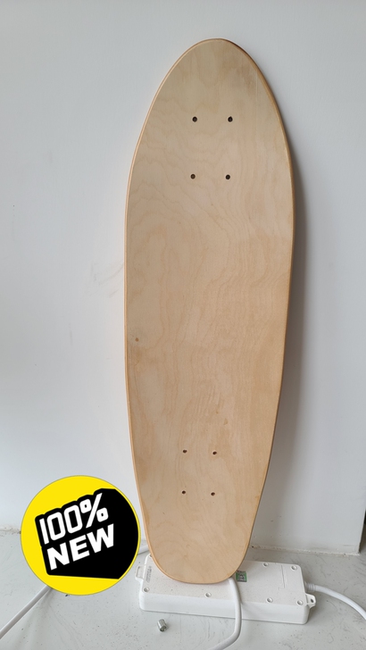 陆地冲浪板大小鱼板板面27英寸，有染色层，...