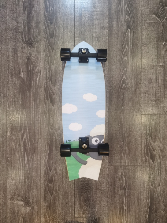 陆地冲浪滑板 免蹬滑板  滑雪刻滑冲浪练习...