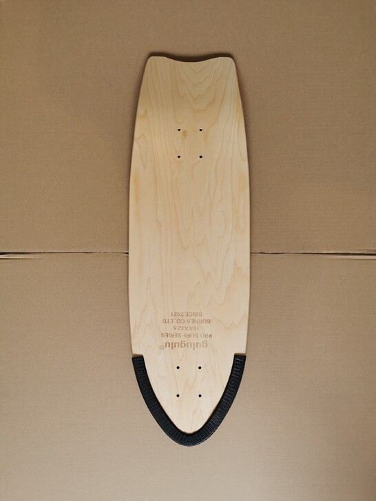 陆地冲浪滑板板面， 七层加拿大枫木光板，环...