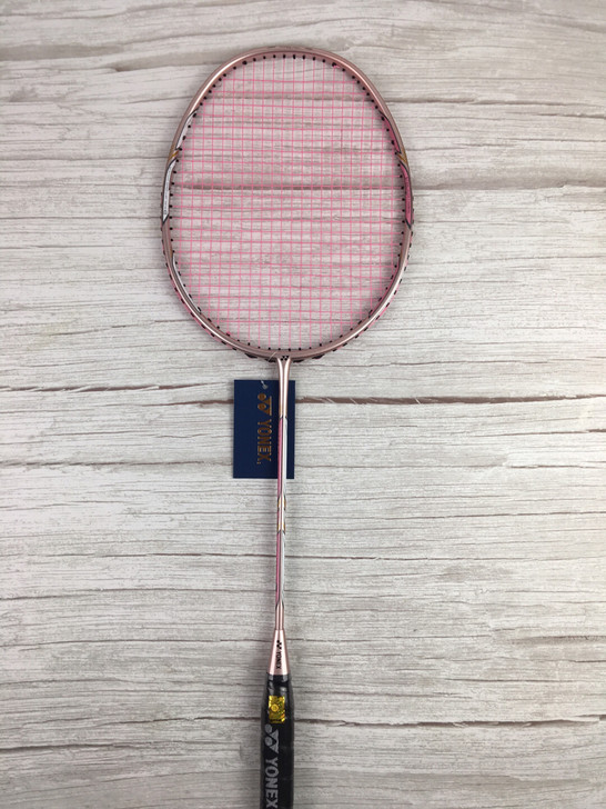 尤尼克斯双刃6闪粉女神专用拍超轻4u全新全...