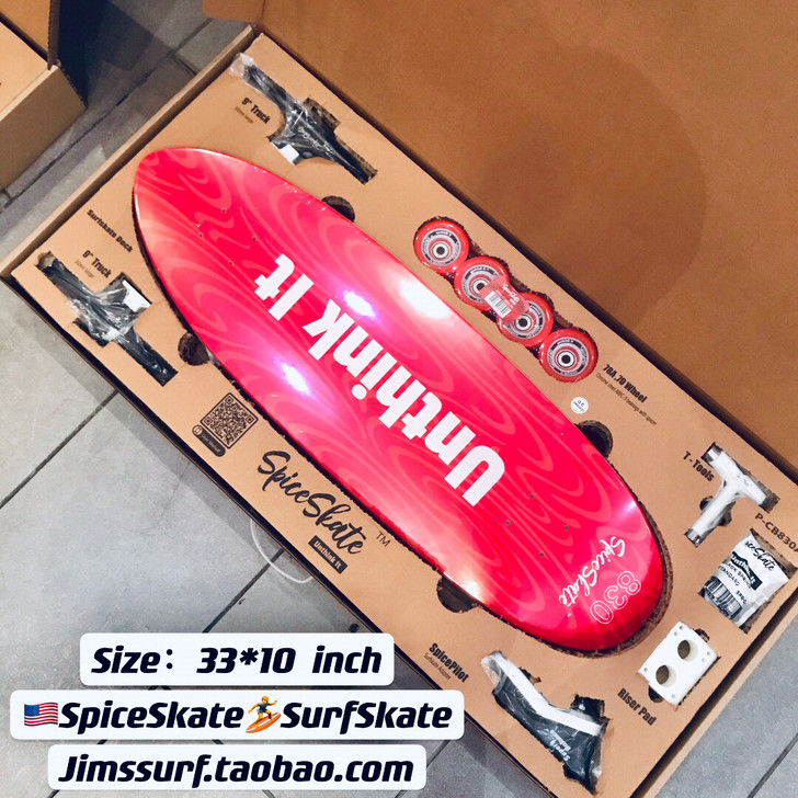 现货美国陆地冲浪滑板SpiceSkate