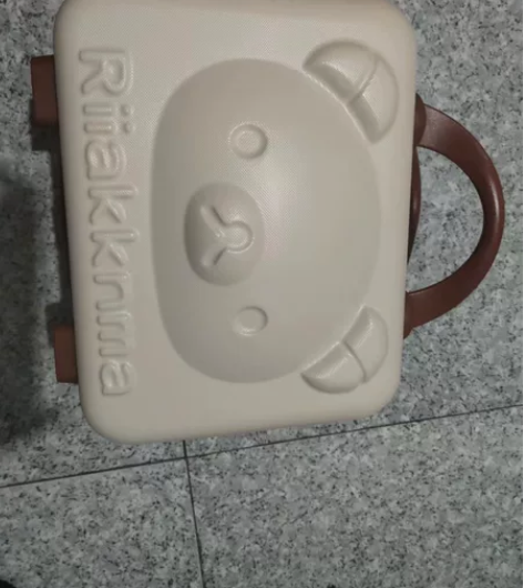 小熊手提箱化妆箱14寸行李箱迷你卡通可爱伴...