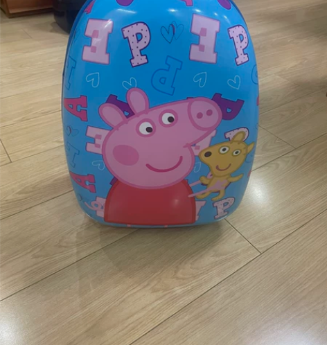 出售全新儿童拉杆箱～16寸圆形款旅行箱～湖...