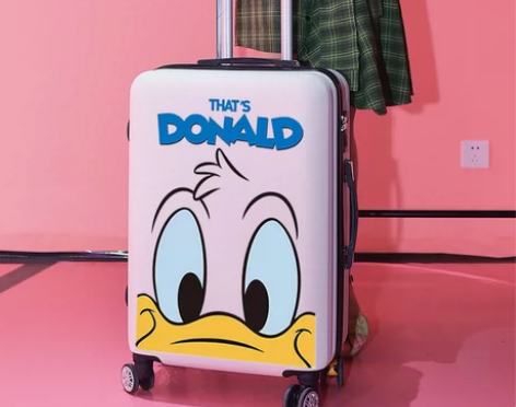 网红卡通行李拉杆箱小型20寸ins女韩版小...