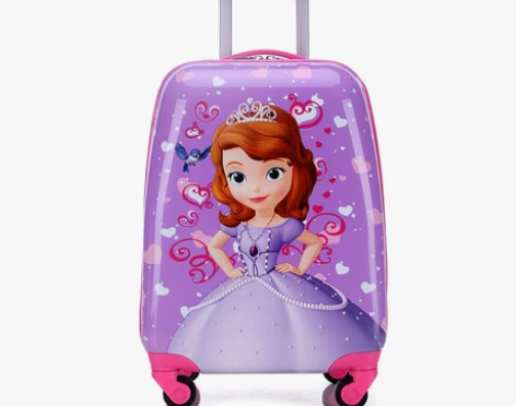 定制儿童拉杆箱男女卡通旅行箱万向轮16寸1...