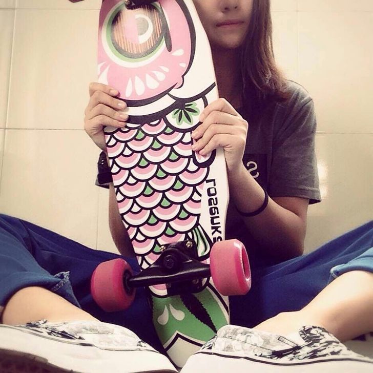 滑板小鱼板成人刷街青少年大鱼板 四轮滑板 ...