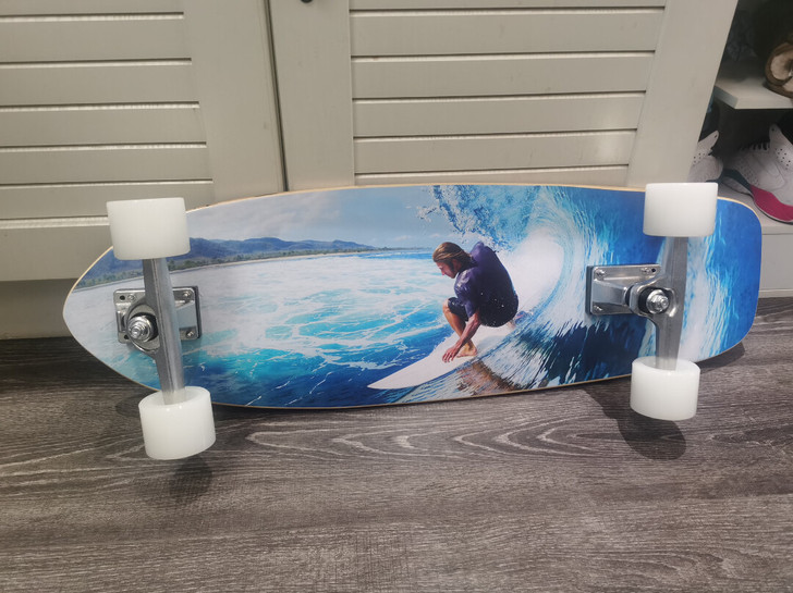 陆地冲浪滑板 滑雪 冲浪 刻滑练习 免蹬地...