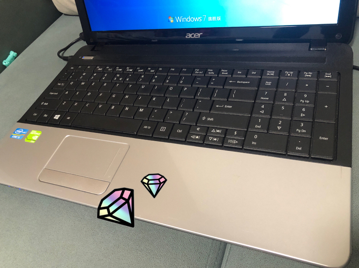 个人一手自用 ，acer e1571g 笔...