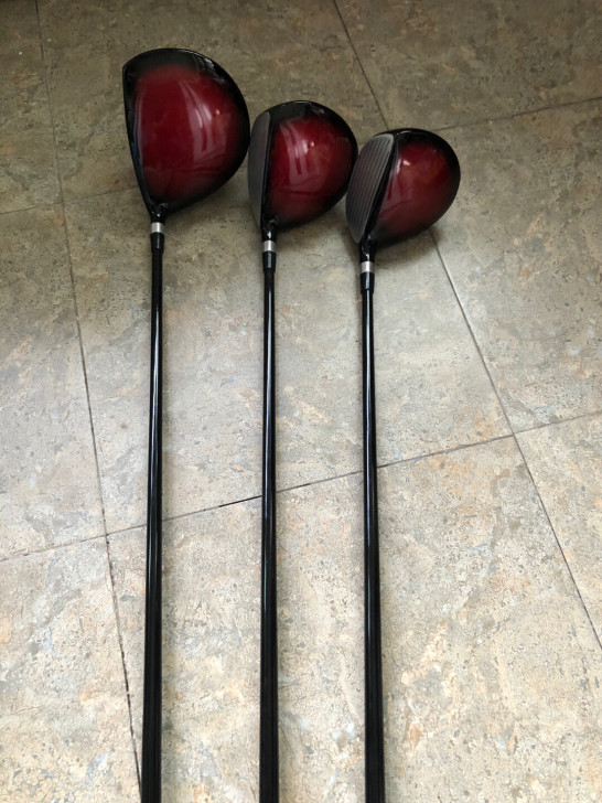 二手高尔夫球杆 1、3、5号木 硬度R ...