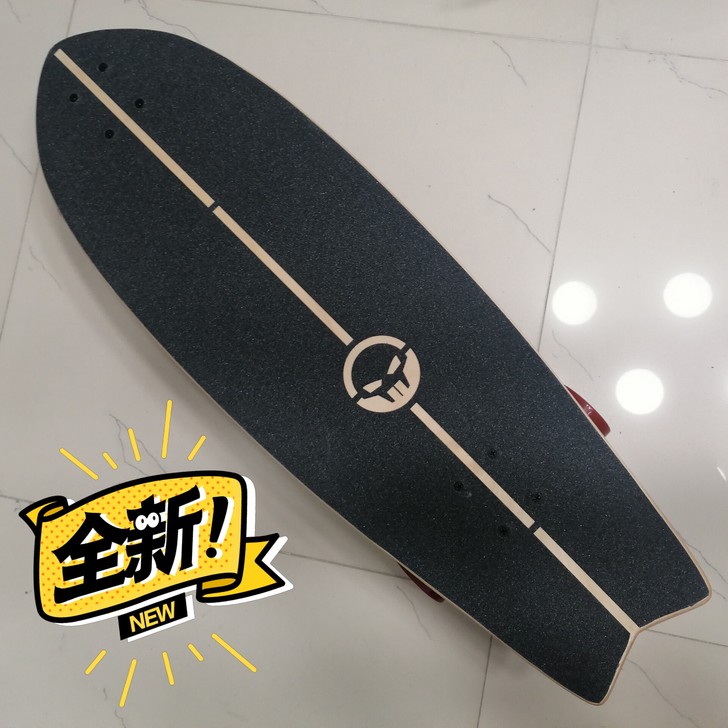国外骷髅品牌  陆地冲浪滑板（加枫，大鱼）...