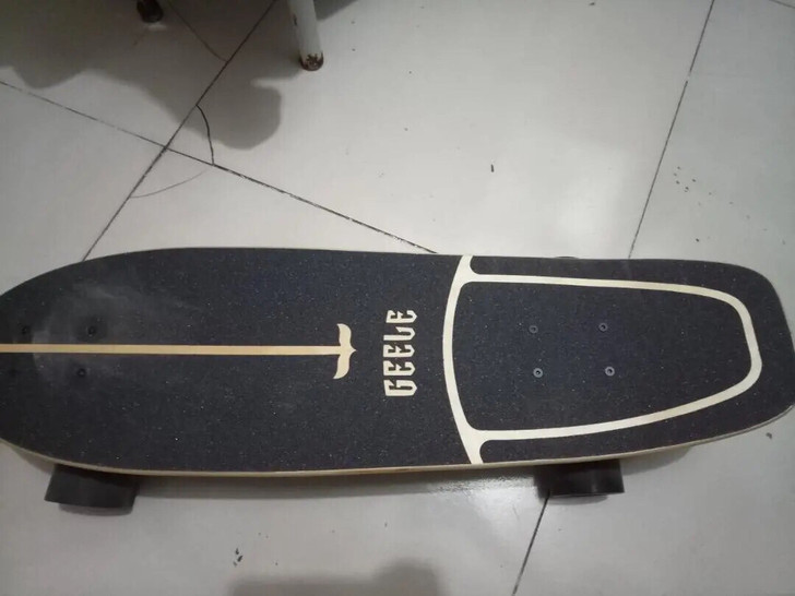 陆地冲浪滑板免蹬地滑板大鱼板男孩女孩成人儿童