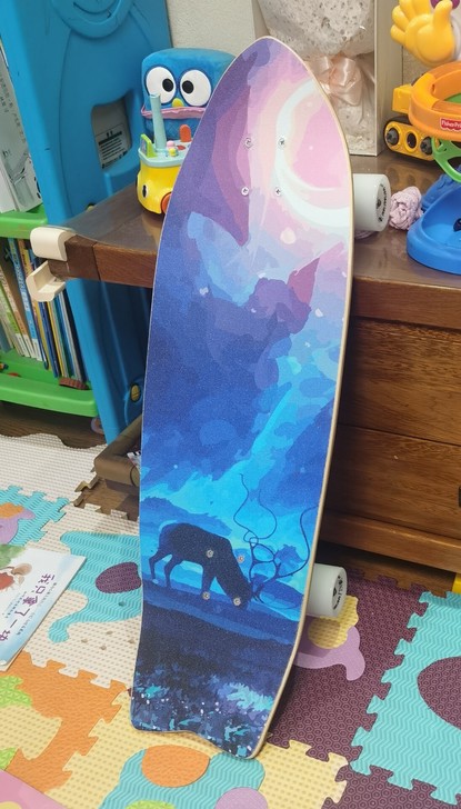 陆地冲浪板三代cx4，只玩过两次，孩子不喜...