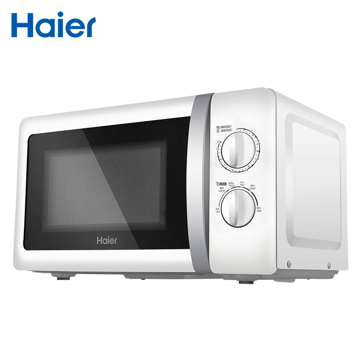 Haier/海尔白色机械式微波炉