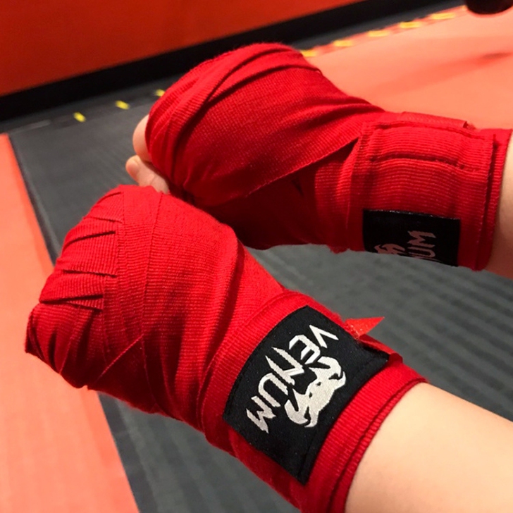 毒液VENUM纯棉微弹力绷带泰拳散打搏击缠...