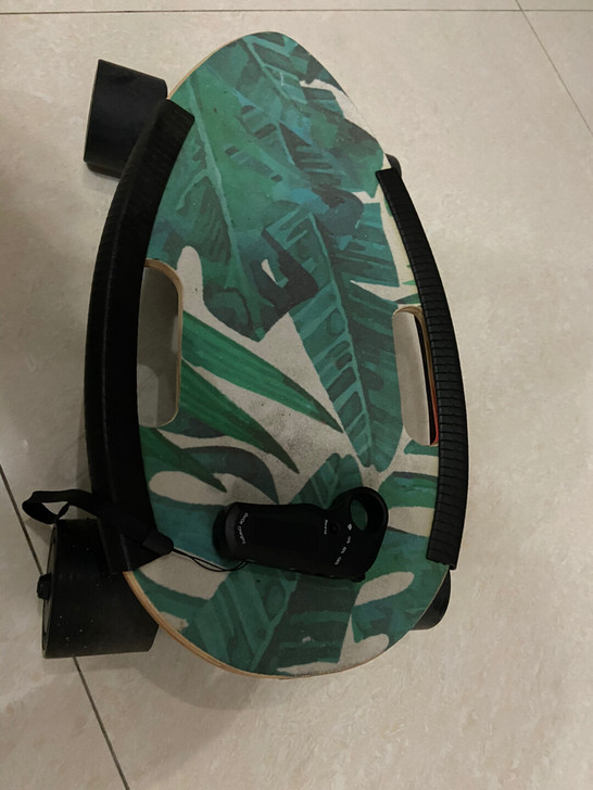 电动小鱼板,geele牌的,配件都在。买来...