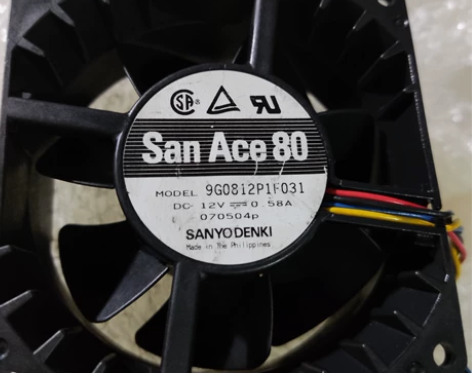 三洋8038 12V 0.58A 双滚珠服...