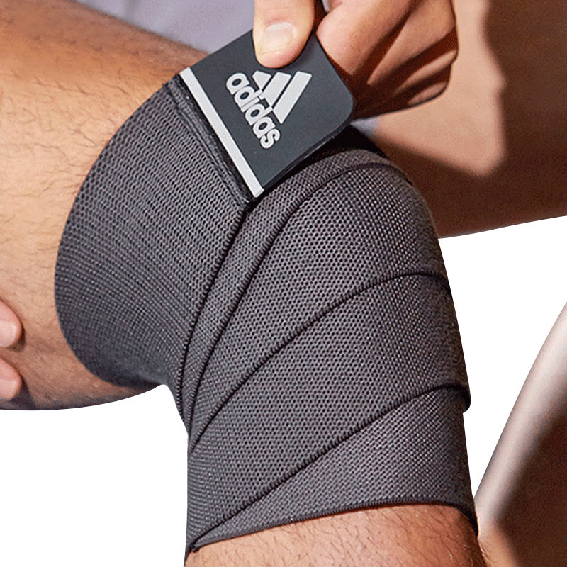 全新无包装Adidas阿迪达斯健身护膝深蹲重