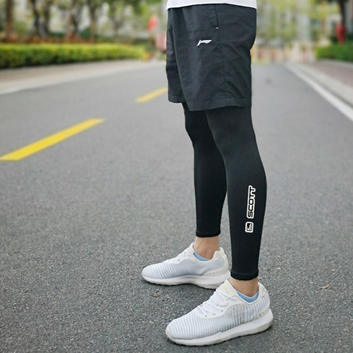 【韩国专柜】新款冰爽夏健身护腿裤袜运动男女...