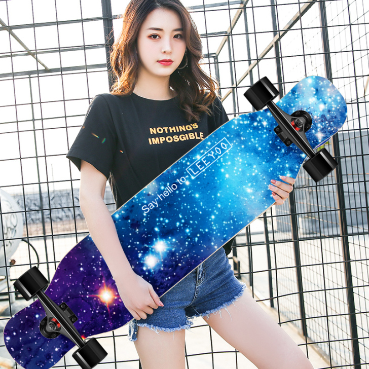 专业初学者滑板长板成人男生女生舞板成年青少...