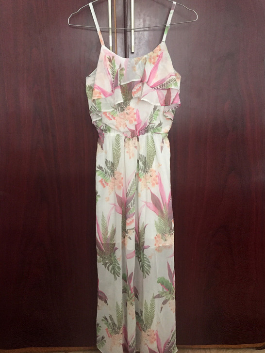 气质吊带长裙度假碎花裙女夏连衣裙修身显瘦裙子