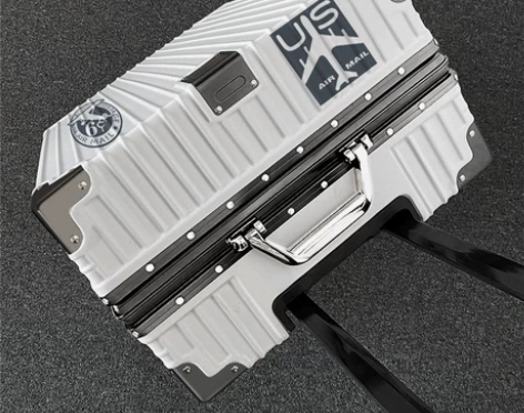 旅行箱 袋鼠行李箱铝框大容量男女学生拉杆箱...