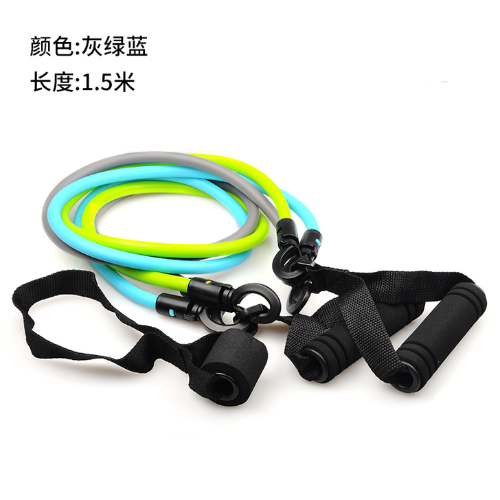 拉力绳女健身器材家用男力量训练阻力乳胶弹力...