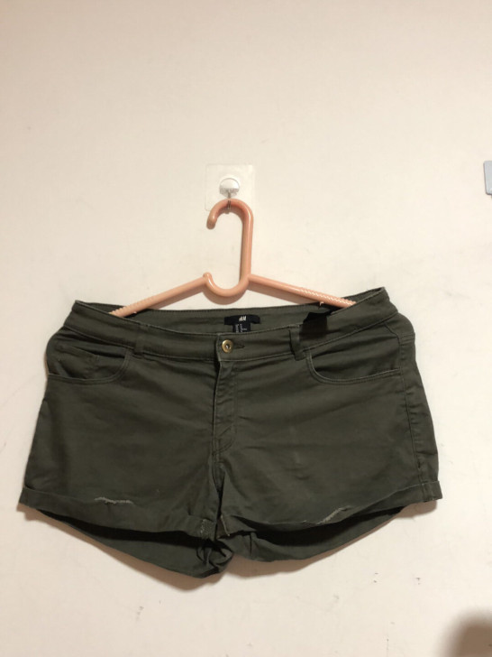 HM女士170码休闲运动阔腿短裤夏季热裤外穿