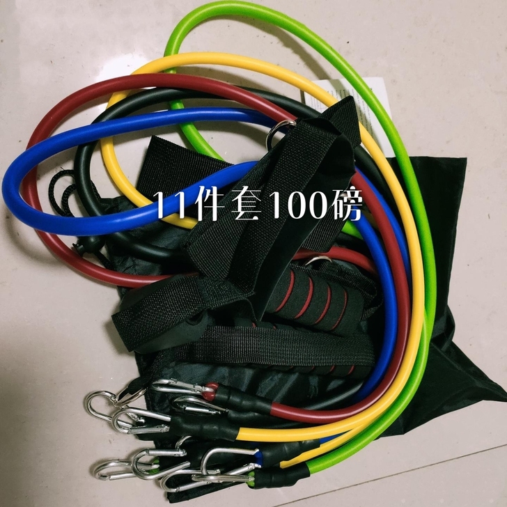拉力绳多功能拉力器弹力绳弹力带扩胸肌训练器...