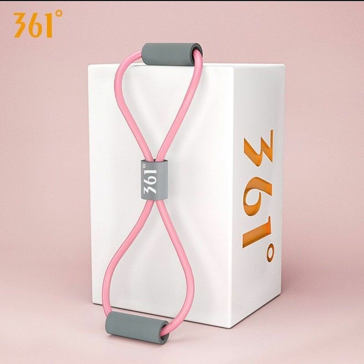 361度8字拉力器女士练美背神器瑜伽健身器...
