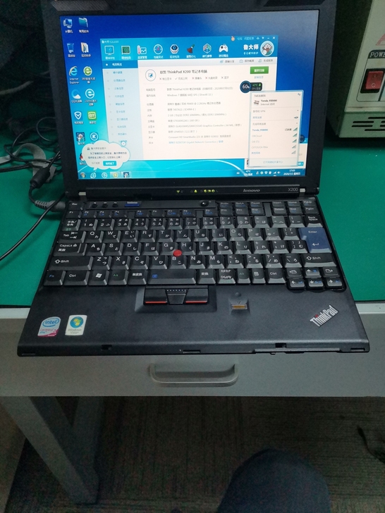 Thinkpad X200便携; Cpu ...