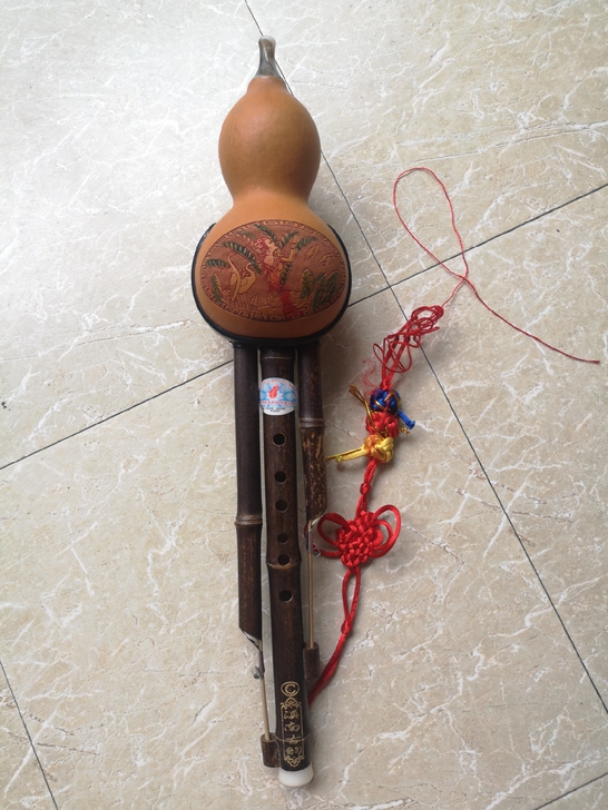 云南葫芦丝C调，滇南古韵牌，带皮盒，9成新...