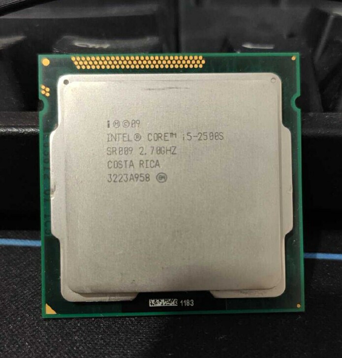 英特尔酷睿i5 2500s cpu四核处理...