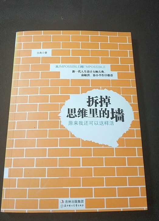 拆掉思维里的墙 正版二手书 二手书