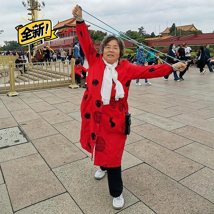 李宁8字拉力器健身女开肩颈拉伸练美背器材瑜...