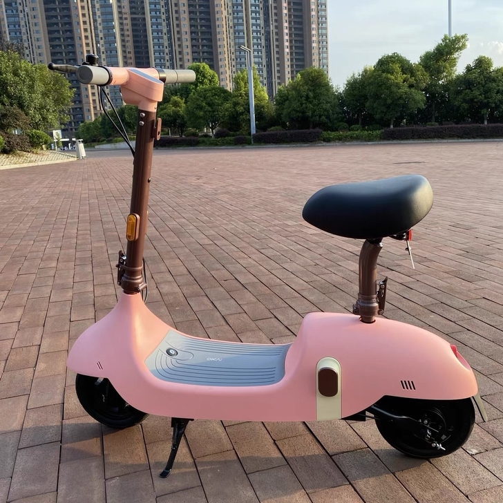 okai迷你电动车小型女士可折叠上班代步车...