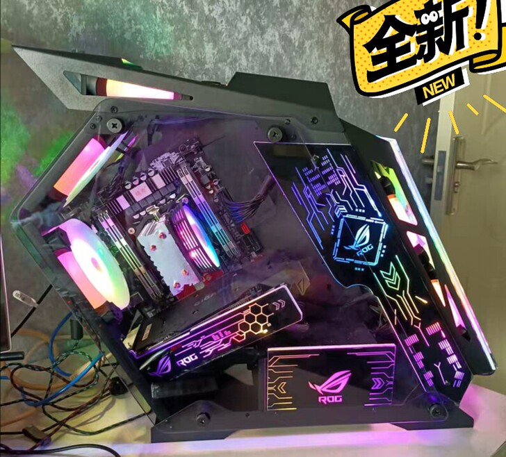 小咖、中咖，电竞游戏异形机箱 电脑机箱rg...