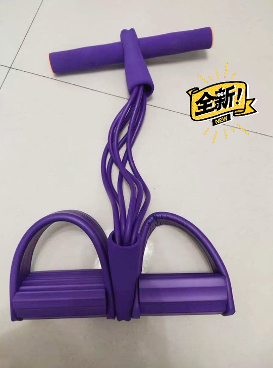 脚蹬拉力器仰卧起坐无味舒适手臂肩颈腿腹部宿...
