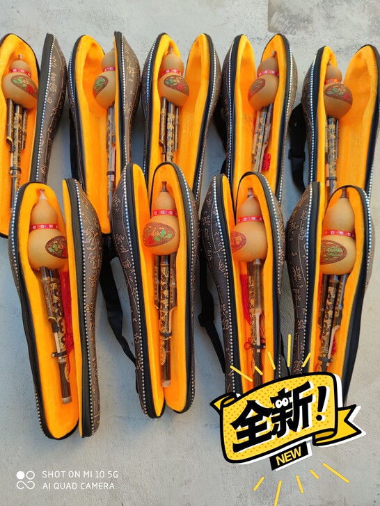 全新葫芦丝紫竹双音葫芦丝包邮 学生常用款初...