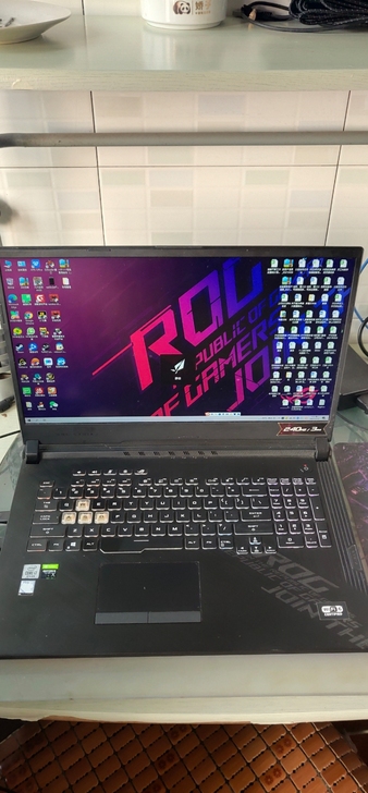 rog魔霸4plus笔记本，外加所有外设一...