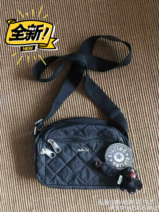 全新Kipling凯普林凯浦林男女小号斜背...