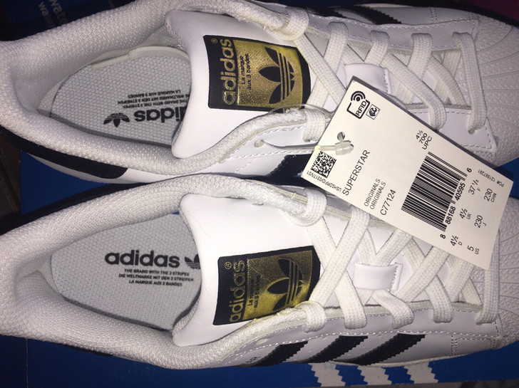 阿迪达斯板鞋三叶草金标贝壳 c77124 ...