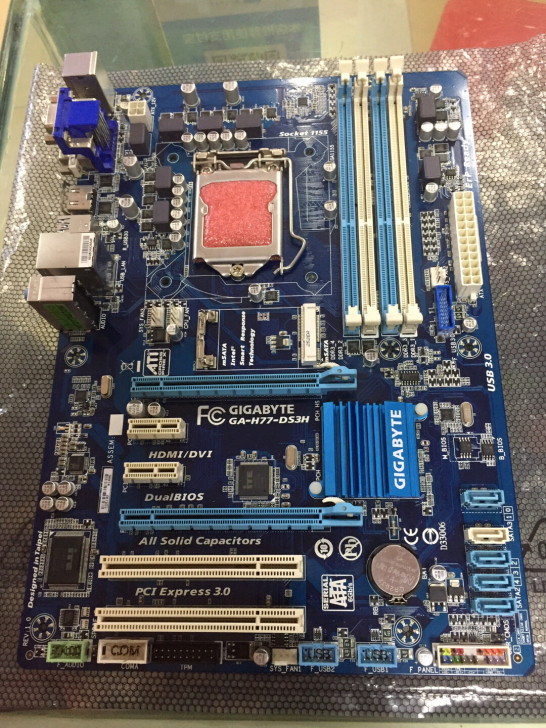 技嘉GA-H77-DS3H主板支持1155...