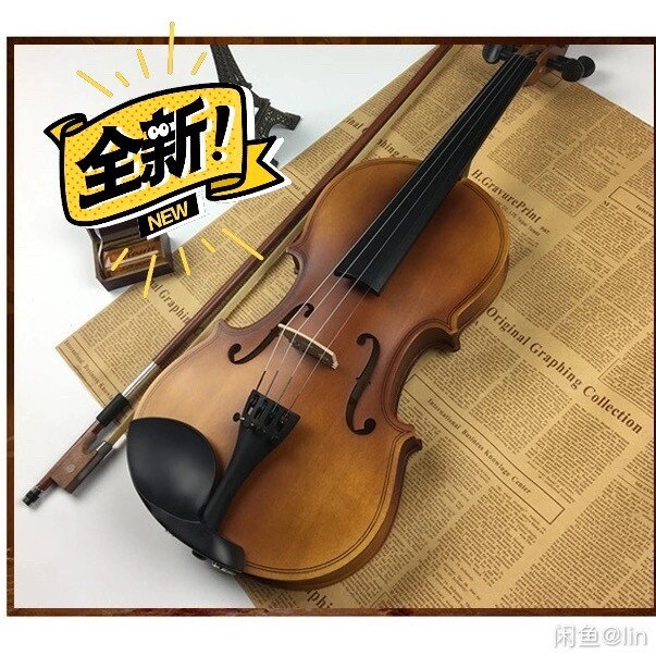 全新 琴行倒闭，实木小提琴原价1299，现...
