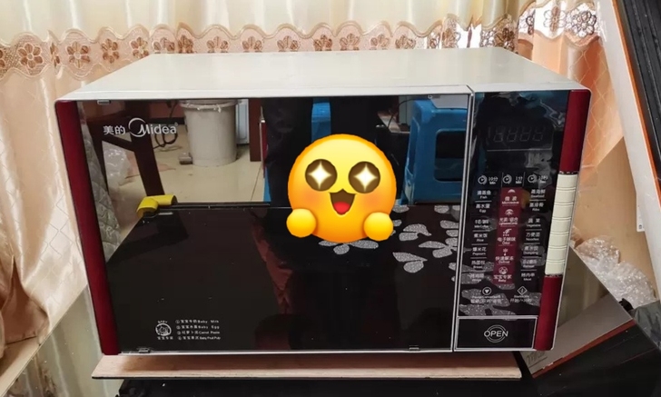 美的微波炉家用多功能二手蒸烤箱一体机不锈钢...