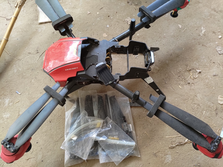 极飞18P30   除喷洒离线  线头有问...