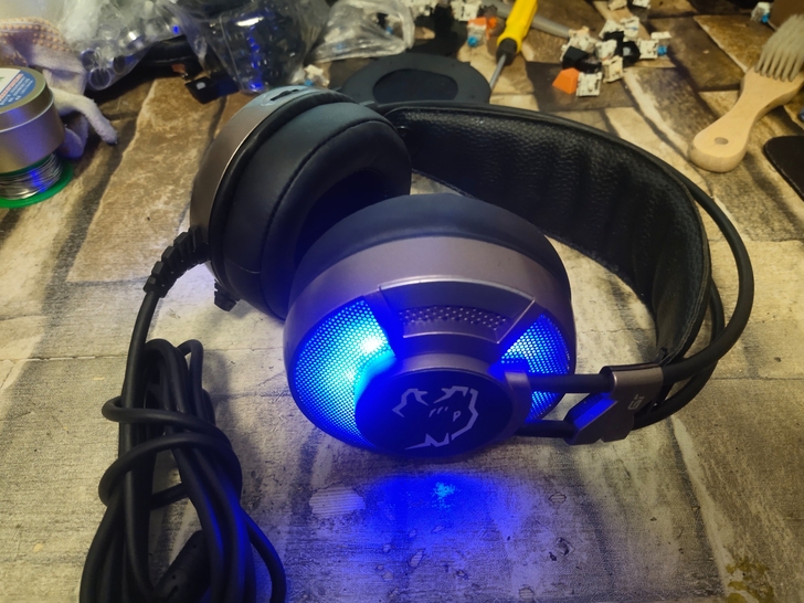 极光豹电竞游戏7.1声道单USB台式笔记本...