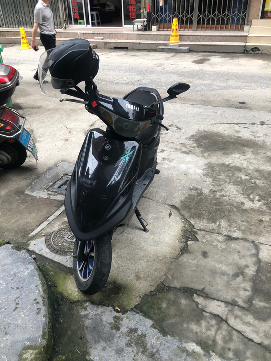 脱坑出雅马哈福喜100,原装动力没改,林海...