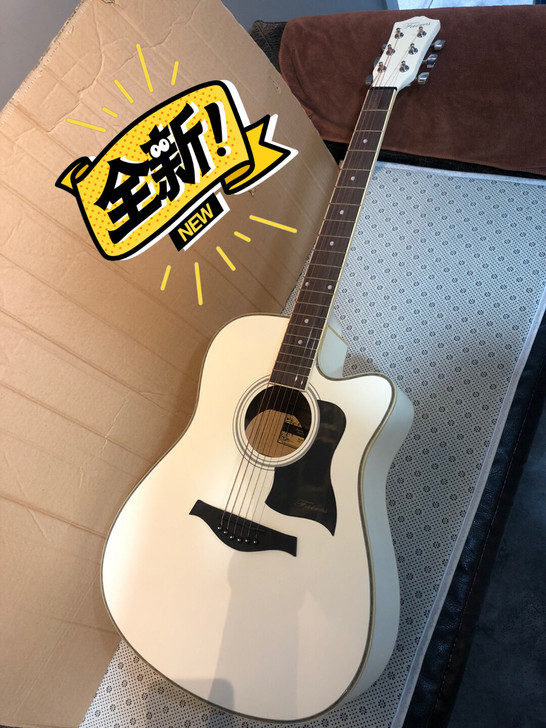 带钢筋全新41寸民谣木吉他,还剩六把 裸琴...