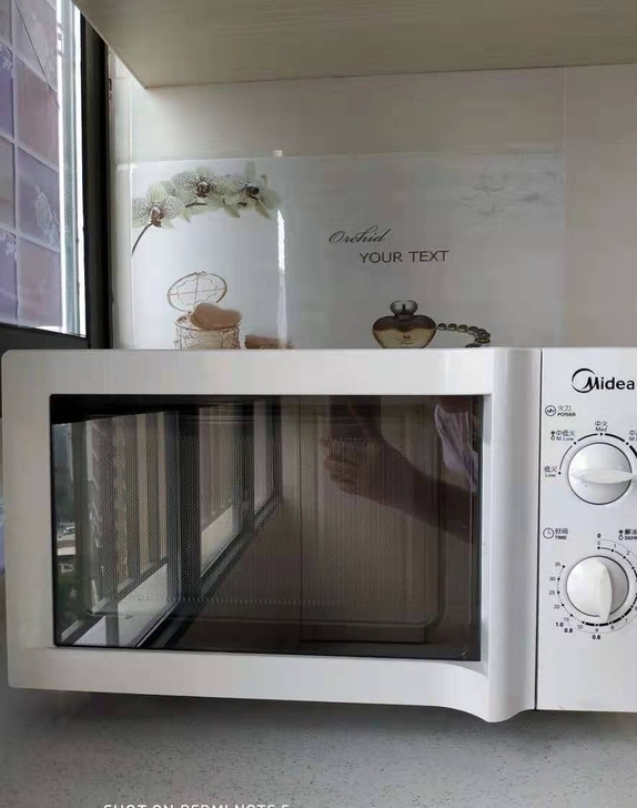 （9成新微波炉 ）美的微波炉 二手白色简易...
